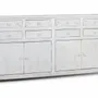 Sideboards - Sideboard in aged white mango wood - GINER Y COLOMER