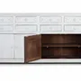 Sideboards - Sideboard in aged white mango wood - GINER Y COLOMER