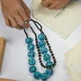Jewelry - Beaded necklaces handcrafted from sari wrapped beads - I WAS A SARI
