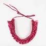Jewelry - Upcycled fabric choker necklaces with fringes - I WAS A SARI