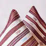 Fabric cushions - Handwoven Brocade Cushion in Pantelhó Technique - HUAKAL