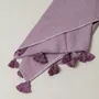 Throw blankets - Handwoven Throw with stripes - HUAKAL