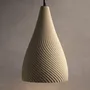 Suspensions - DUNE - Lampe suspendue imprimée en 3D en céramique - KERAMIK