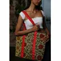 Sacs et cabas - Des sacs fourre-tout recyclés fabriqués à partir de saris d'occasion - I WAS A SARI