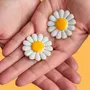 Bijoux - Boucle d'Oreille CLAP - DAISY - pâquerette - bijou - CLAP PARIS
