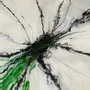 Paintings - Acrylic Resin Painting Green Light - TURIK&ART (KSENIIA TURIK)
