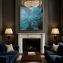 Paintings - Painting acrylic and resin "Underwater Flowers" - TURIK&ART (KSENIIA TURIK)