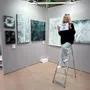 Paintings - Painting acrylic and resin "Underwater Flowers" - TURIK&ART (KSENIIA TURIK)