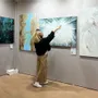 Paintings - Painting acrylic and resin "Underwater Flowers" - TURIK&ART (KSENIIA TURIK)