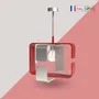 Design objects - Bicolour Suspension Lamp - BO X - BOETHIC - DECORATION ENGAGEE