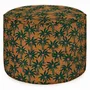 Poufs - Pouf Laura Mousse & Caramel - PALAIS SUSTAINABLE LUXURY
