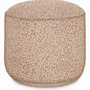 Outdoor decorative accessories - Outdoor pouf Maya Rose & Ecru - PALAIS SUSTAINABLE LUXURY