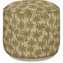 Accessoires de déco extérieure - Pouf d'extérieur Laura Olive & Épices - PALAIS SUSTAINABLE LUXURY