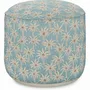 Outdoor decorative accessories - Outdoor Pouf Laura Ice & Ecru - PALAIS SUSTAINABLE LUXURY