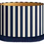 Blinds - Lampshade Jackie Navy Ecru - PALAIS SUSTAINABLE LUXURY