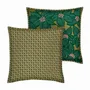 Garden textiles - Double sided cushion Janis Moss & Olive x Michelle Moss & Olive - PALAIS SUSTAINABLE LUXURY
