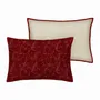 Tissus pour extérieurs - Coussin Yoko Bordeaux & Épices - PALAIS SUSTAINABLE LUXURY
