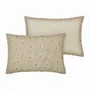 Garden textiles - Cushion Laura Sand & Ecru - PALAIS SUSTAINABLE LUXURY