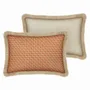 Tissus pour extérieurs - Coussin Janis Orange - PALAIS SUSTAINABLE LUXURY