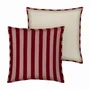 Garden textiles - Cushion Jackie Bordeaux & Rose - PALAIS SUSTAINABLE LUXURY