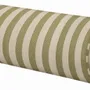 Garden textiles - Bolster Jackie Olive & Ecru - PALAIS SUSTAINABLE LUXURY