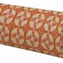 Garden textiles - Bolster Coco Burnt Orange & Rose - PALAIS SUSTAINABLE LUXURY