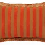 Coussins textile - Coussin Jackie Corail & Caramel - PALAIS SUSTAINABLE LUXURY