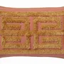 Fabric cushions - Cushion Cleo Blush & Raffia - PALAIS SUSTAINABLE LUXURY