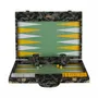 Petite maroquinerie - Backgammon Camouflage - Cuir végétalien - Grand - VIDO LUXURY BOARD GAMES