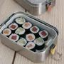 Food storage - Stainless Steel Lunch Box with heat safe insert - Mimosa - EKOBO