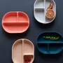Repas pour enfant - Assiette compartimentée en silicone - Blush - EKOBO