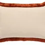 Coussins textile - Coussin Jackie Rouille & Sable - PALAIS SUSTAINABLE LUXURY
