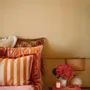 Coussins textile - Coussin Jackie Rouille & Sable - PALAIS SUSTAINABLE LUXURY