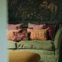 Fabric cushions - Cushion Cleo Blush & Raffia - PALAIS SUSTAINABLE LUXURY