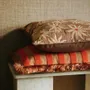 Fabric cushions - Cushion Laura Cinnamon & Sand - PALAIS SUSTAINABLE LUXURY