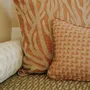 Fabric cushions - Cushion Lauren Caramel & Sand - PALAIS SUSTAINABLE LUXURY