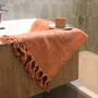 Serviettes de bain - FOUTA EN COTON BIOLOGIQUE - COLLECTION DOLCE - COULEUR AMBRE - KARAWAN AUTHENTIC