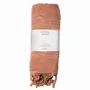 Serviettes de bain - FOUTA EN COTON BIOLOGIQUE - COLLECTION DOLCE - COULEUR AMBRE - KARAWAN AUTHENTIC