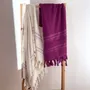 Serviettes de bain - FOUTA EN COTON BIOLOGIQUE - Collection DOLCE - AMETHYST - KARAWAN AUTHENTIC