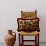 Tissus pour extérieurs - Coussin Laura Mousse & Caramel - PALAIS SUSTAINABLE LUXURY