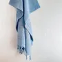 Bath towels - ORGANIC COTTON FOUTA - DOLCE - AZURINE Collection - KARAWAN AUTHENTIC