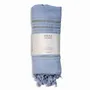 Bath towels - ORGANIC COTTON FOUTA - DOLCE - AZURINE Collection - KARAWAN AUTHENTIC