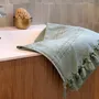 Serviettes de bain - FOUTA EN COTON BIOLOGIQUE - COLLECTION DOLCE - COULEUR JADE - KARAWAN AUTHENTIC