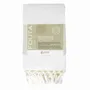 Serviettes de bain - FOUTA EN COTON BIOLOGIQUE - couleur BLANC - KARAWAN AUTHENTIC