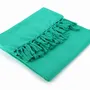Serviettes de bain - FOUTA EN COTON BIOLOGIQUE - couleur LAGON - KARAWAN AUTHENTIC