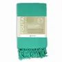 Serviettes de bain - FOUTA EN COTON BIOLOGIQUE - couleur LAGON - KARAWAN AUTHENTIC