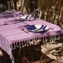 Serviettes de bain - FOUTA EN COTON BIOLOGIQUE - Collection HAMMAM - Couleur BORDEAUX - KARAWAN AUTHENTIC
