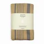Serviettes de bain - FOUTA EN COTON BIOLOGIQUE - Collection SAND- Couleur SABLE & BLEU DE CHINE - KARAWAN AUTHENTIC