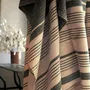 Bath towels - ORGANIC COTTON FOUTA - SAND COLLECTION - SAND & ASH COLOR - KARAWAN AUTHENTIC