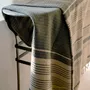 Bath towels - ORGANIC COTTON FOUTA - SAND COLLECTION - SAND & ASH COLOR - KARAWAN AUTHENTIC